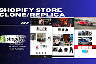 create clone shopify store