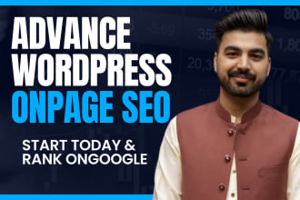 optimize your site advanced wordpress onpage SEO expert