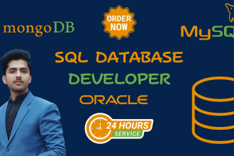 design erd and database using oracle mysql mangodb