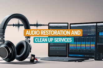 do audio editing, clean up and post production for you