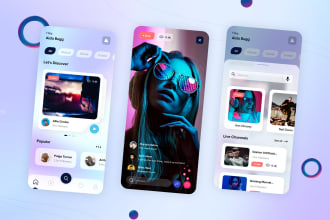build live streaming app, video streaming app, video chat app, social media app