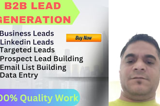 be professional lead generation expert for your business
