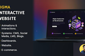 make a prototype of figma of your desktop app or website
