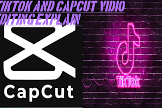 teach professional video editing with tiktok and capcut