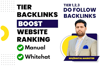 boost your website ranking with 900 tier backlinks manually
