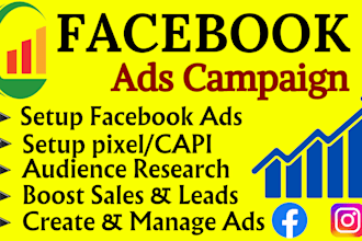 run facebook paid ads campaign for your ecommerce business