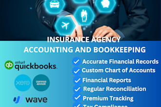 help insurance agencies with their bookkeeping