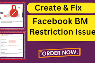 create a fresh facebook business manager and ads manager account
