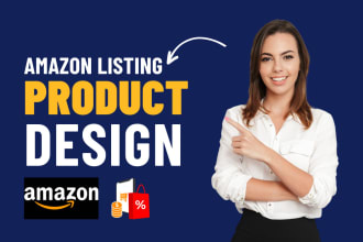 design amazon product listing images and ebc design