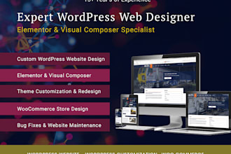 migrate wordpress website, updates, minor changes