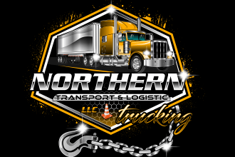 create an awesome trucking transport logistics and towing truck logo