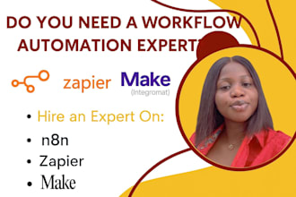 build zapier webhooks expert n8n automations make expert