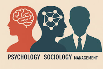 write sociology, psychology, and management articles