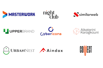 create modern, flat logo design and branding kit