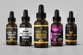 do dropper label design and cbd label design