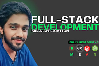 create a mean stack web application development