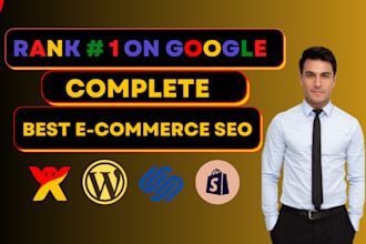 do complete e commerce SEO service for shopify and wordpress website