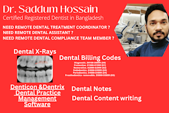 be your remote dental treatment coordinator