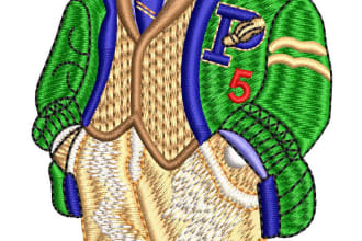 do digitize your embroidery logo, patch, and convert to dst, pes, files asap