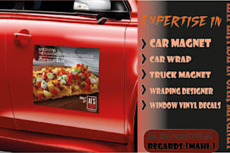 design car magnet,truck magnet,magnet sign