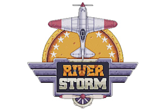 make a pixel art logo for your game or brand