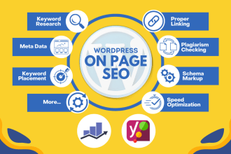 do wordpress onpage SEO with yoast and rankmath for google