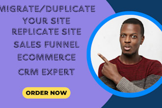 store or site migration duplicate or copy replicate any website