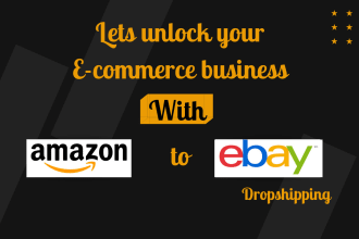 do amazon to ebay dropshipping and product searching  listing