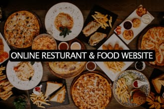 build a restaurant website, food website, online ordering website in wordpress