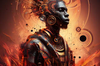 create custom ai art using midjourney ai anime and concept art using midjourney