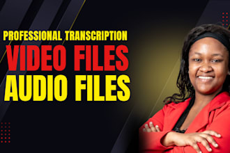 do effective and accurate transcription services of audio and video files
