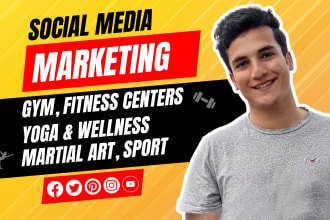 social media marketing for gym, fitness, wellness