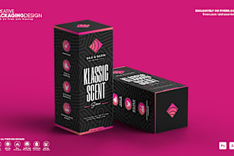 do box packaging or box design and product packaging design