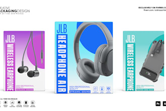 do box packaging or box design and product packaging design