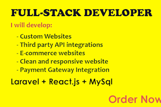 fix laravel, PHP, API, authentication, and database errors