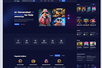 create crypto memcoin, ai image generator, agency website