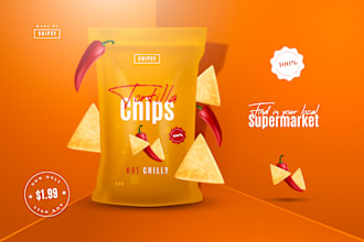 design cereal box , jar label and gift box in 24 hours