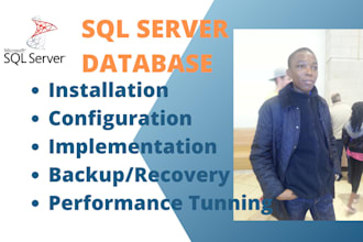 configure, install, and maintain sql server database
