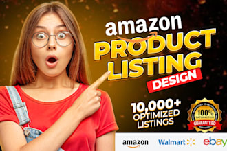 design amazon product listing images