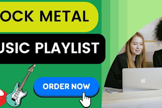 do music promotion and rock metal music 900 playlist curators