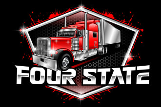 design trucking business, dispatcher, towing, and truck logo