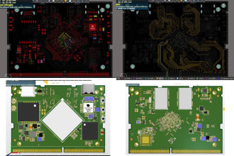 design high speed and complex pcb  in altium, kicad and proteus