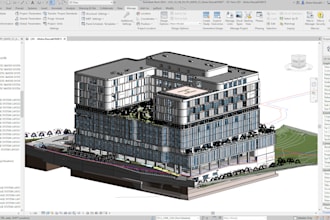 do 3d modelling with revit architecture, structure, plumbing