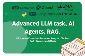 create ai chatbots, rag, agents with langchain and langgraph
