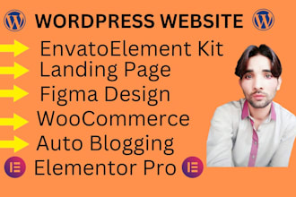 create responsive wordpress landing page design