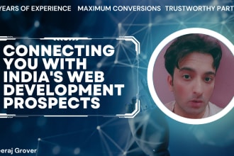 help you with warm leads for your web development business