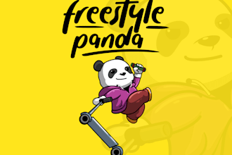 create an adorable kawaii animal character for your brand