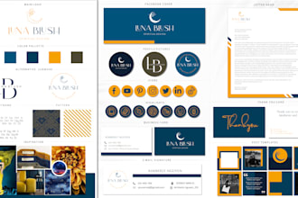 do luxury signature logo design and branding kit
