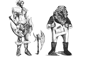 draw a character in 2d