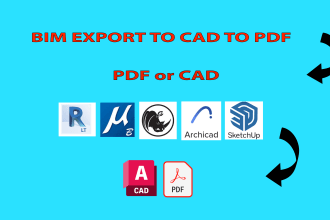 do revit, rhino, microstation, sketchup and archi cad export